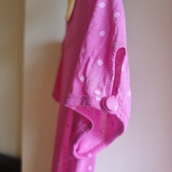 Zara Pink polka dots Mini Wrap Dress. - Picture 7 of 12